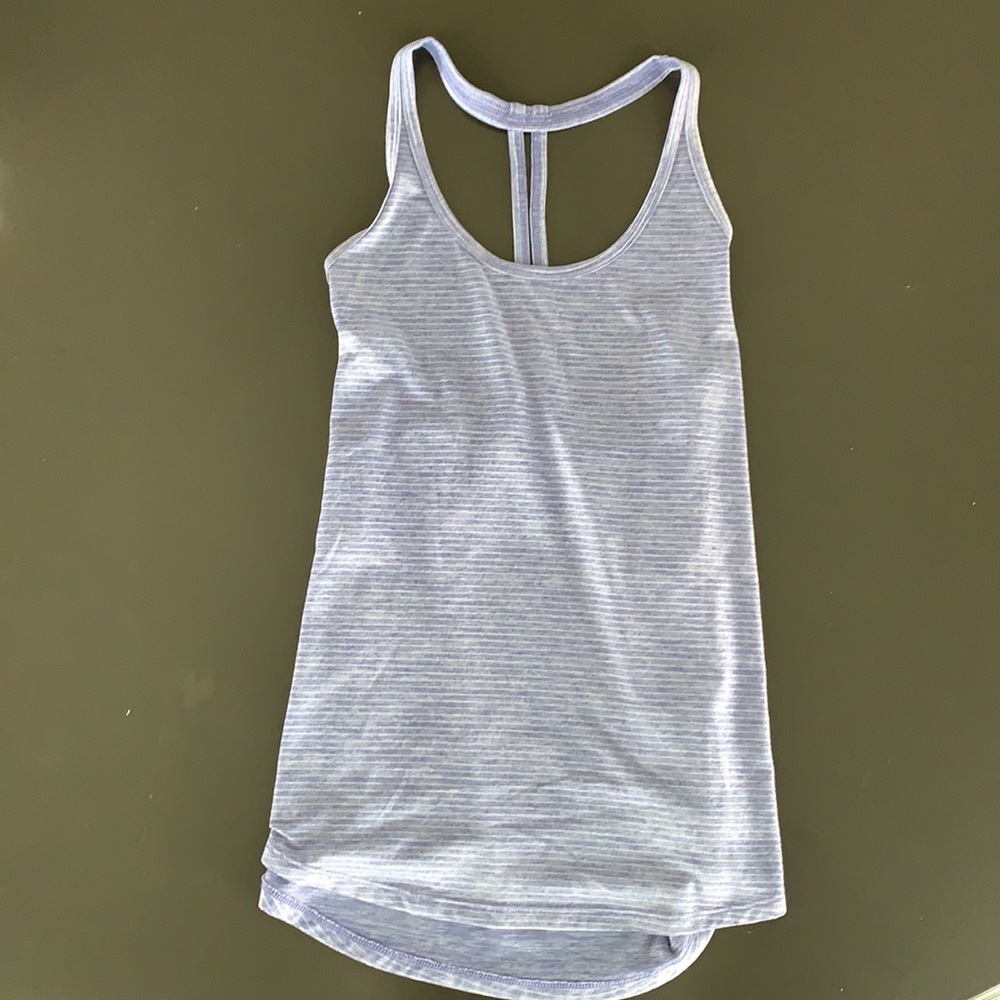 Old Navy Striped Racerback Workout Tank